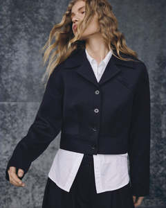 Msch Copenhagen: Mynthe Elina Jacket - Sky Captain