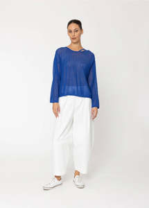 Two By Two: Capri Top - Cobalt