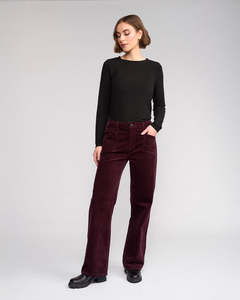Knewe Label: Dallas Cord Pants - Raisin