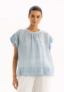 Two By Two: Delia Top - Sky Blue