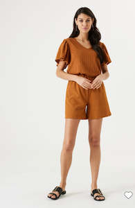 Shorts: Braune Shorts - Roasted Pecan