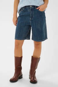 Shorts: Polina Jean Shorts - Med Blue