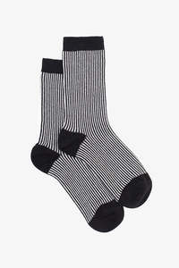 Silver Lines Socks