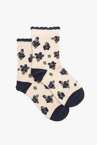 Cornflower Sock