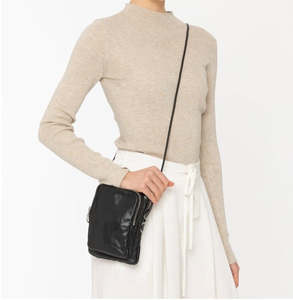 Two By Two: Black Pouch