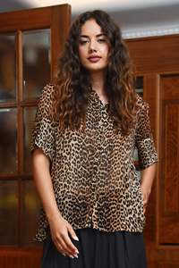Making Her Mark Shirt - Leopard