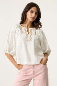 Blouses: Boho Blouse - Off White