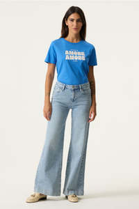La Dolce Vita Tee - Cobalt Blue