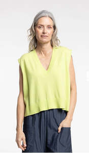 Knitwear: Vinnie Vest - Sherbet