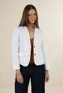 Outerwear: Loome Jacket - White