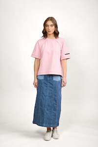 Knewe Label: Bolt Tee - Rose