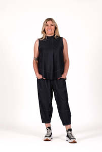 Deeanne Hobbs: Gelato Top Sleeveless - Ink Well