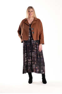 Outerwear: Chopper Jacket - Tobacco