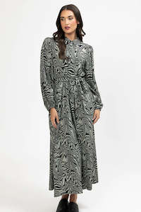 Muse Dress - Sage Swirl