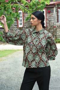 So I Gather Shirt - Sage