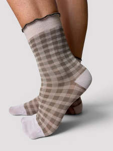 Minx: Picnic Socks - Blush