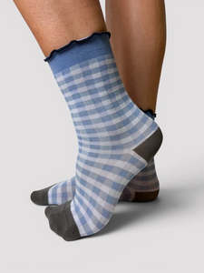 Minx: Picnic Socks - Blueberry