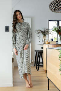 Elegant Dress - Linear Weave