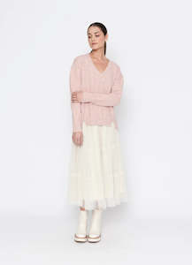 Shirts Tops: Dean Jumper - Dusky Pink