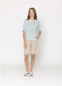 Hope Tee - Sky Stripe