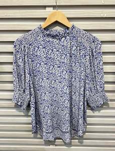 Gifted Top - Blue Trallice