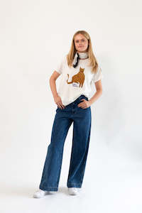 Lollys Laundry: Roma Tee - White