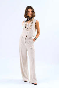 Lollys Laundry: Tyler Pants - Cream