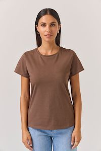 Essential Tee - Chocolate