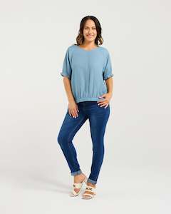 Ella Top - Blue