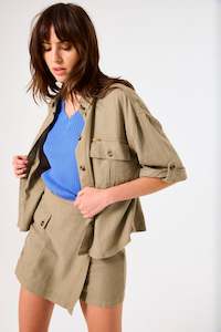 Outerwear: Summer Jacket - Khaki