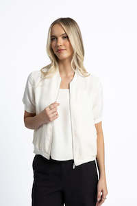 Outerwear: Harper Jacket - Ivory