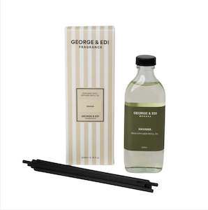 Diffusers: Reed Diffuser - 200ml Refill Havana