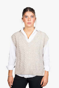 Antler: Heritage Vest - Oat