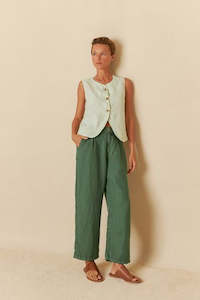 Indi Cold: Esmeralda Pants - Green