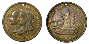 Products: Westport, Jubilee medal 1897 - colonialcollectables buying and selling coins medals banknotes Colonial Collectables.com