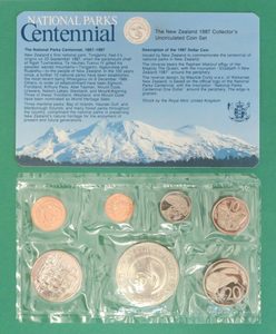 Products: National Parks set 1987. Sold. - colonialcollectables buying and selling coins medals banknotes Colonial Collectables.com