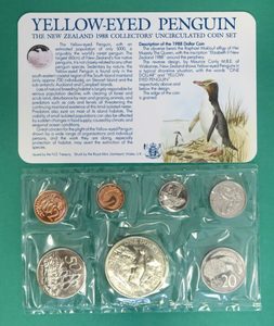 Products: Penguin Uncirculated set 1988. - colonialcollectables buying and selling coins medals banknotes Colonial Collectables.com