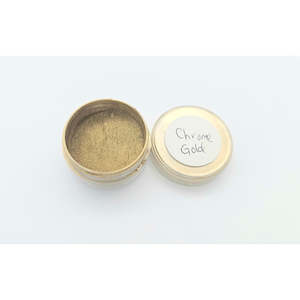 Metallic Chrome Mica Powder - Gold