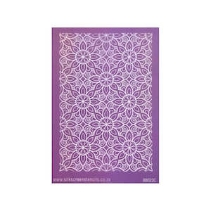 Silkscreens: Silk Screen Stencils - Mandala Flower