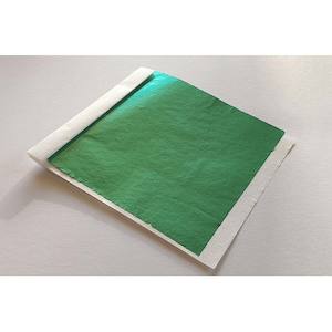 Metallic Leaves: Colour Foil Leaf Embellishment- 20 sheet - 7 Colours