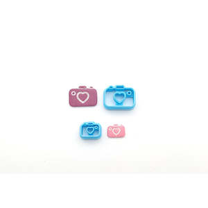 Valentines Day Collection: Love Camera Cutter - 2 sizes