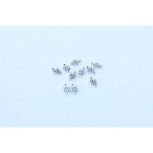 Discontinued: Z1. Silver Small Twisted Knot Connector Charm
