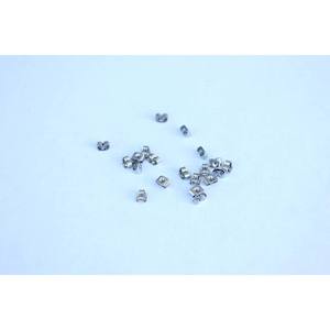 Jewellery Making: Stainless Steel Butterfly Earring Backing - 20pcs - 3 colours