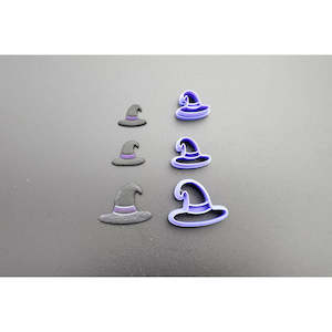Halloween: Halloween Witch Hat Cutters -3 sizes