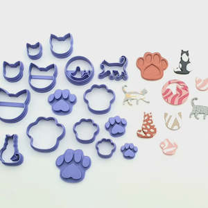 Dangle Sets 1: Kitty Cat Fundraiser Cutters