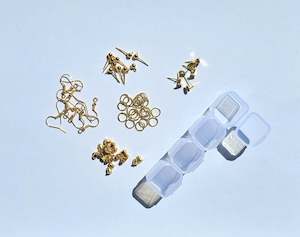 Findings 2024: Stainless Steel Earrings Starter Pack- 15 pairs