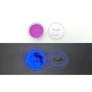 Mica Glow In The Dark: GLOW IN THE DARK Mica Powder - Purple