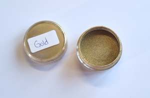 Mica Metallic: Metallic Mica Powder - Gold