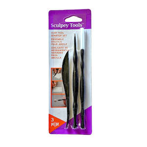 Tools: Sculpey Clay Tools Starter Pack- 3pc set