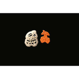 Shape Cutters: Halloween 25 - Cherry Skulls